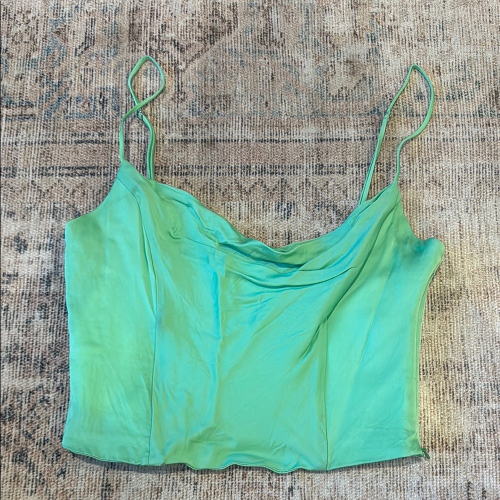 Green Zara  Top